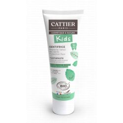 Cattier Kids Dentifrice Enfants 7 Ans + Goût Menthe Douce - 50ml