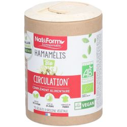 Nat&Form Hamamélis Bio - 90 gélules - Confort circulatoire et légèreté des jambes