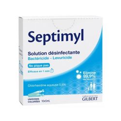 Gilbert Septimyl solution désinfectante 10 unidoses