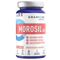 Granions Morosil 400 Mg 60 Comprimés - Réduction des graisses, perte de poids, bénéfices sur la silhouette