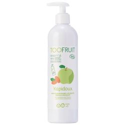Toofruit Kapidoux Shampoing Enfants - 400ml - Pomme-Amande - Idéal pour cuir chevelu sensible