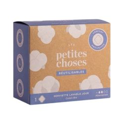 Les Petites Choses Serviette Lavable Jour Coton Bio
