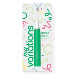 Myvariations Kids Brosse À Dents Électrique Enfant - De 3 à 12 ans - Couleur Vert - 1 unité