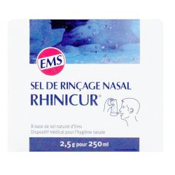 Rhinicur Sel de Rinçage Nasal 20 Sachets - Hygiène du nez