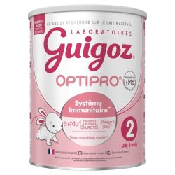 Guigoz Optipro 2 Lait 2ème Âge Dès 6 Mois 780g – Croissance et immunité