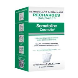 Somatoline Bandages Remodelant et Drainants Recharges