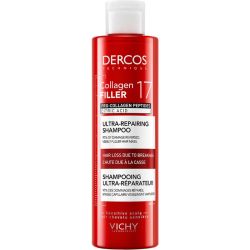 Vichy Dercos Collagen Filler 17 Shampoing - 200ml - Fortifiant Réparateur Intense