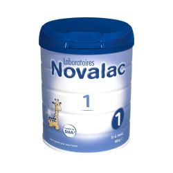Novalac 1 Lait en Poudre 0-6 mois - 800g