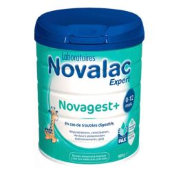 Novalac Novagest+ Lait Infantile en Poudre - 0 à 12 mois - En cas de RGO - 800g