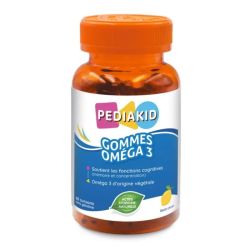 Pédiakid Gommes Oméga 3 60 gommes – Concentration et développement cognitif