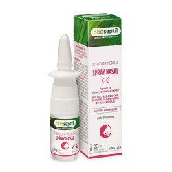 Ineldéa Olioseptil Spray Nasal Hypertonique - 20 ml - Congestion Nasale et Nez Bouché