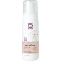 BcomBIO Mousse Nettoyante Perfectrice de Peau - 150 ml - Nettoie, affine et révèle l’éclat