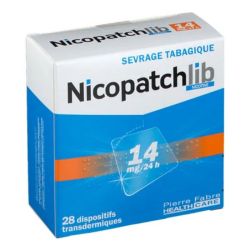 Nicopatchlib 14mg/24h 28 patchs