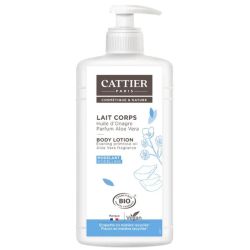 Cattier Lait Corps Modelant Bio 500ml – Fermeté et élasticité