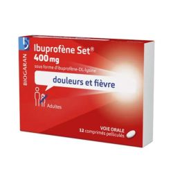 Ibuprofene Set/Flash 400Mg Cpr 12 Biog Otc