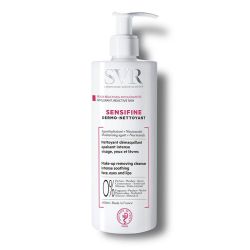 SVR Sensifine Dermo-Nettoyant - 400 ml - Peaux Réactives, Hypersensibles et Intolérantes