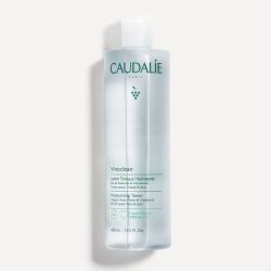 Caudalie Vinoclean Lotion Tonique Hydratante à l'Eau de Rose Bio 400ml - Tonifie, hydrate et parfait le démaquillage sans alcool