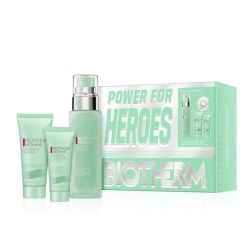 Biotherm Coffret Aquapower Power for Heroes - Soin hydratant et purifiant pour homme