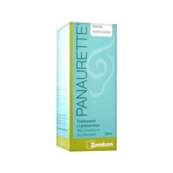 Zambon Panaurette Spray Auriculaire 30ml - Bouchon de Cérumen