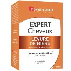 Forté Pharma Levure de Bière - 56 comprimés - Beauté de la peau, des cheveux et des ongles