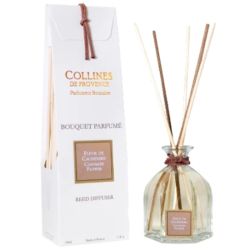 Collines de Provence Diffuseur de Parfum Fleur de Cachemire 100ml – Senteur fleurie et poudrée