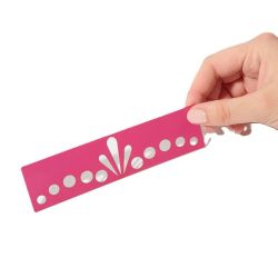 Si Si La Paillette Pochoir Diadème Tatouages Pailletés - 1 Unité