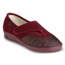 Dr Comfort CHUT Venus Bordeaux - Chaussures Confort Femme Hallux Val­gus