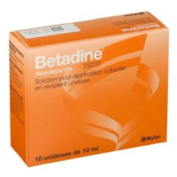 Betadine Alcoolique 5% solution 10 unidoses