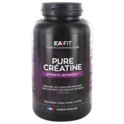 Eafit Pure Créatine Efforts Intenses - Poudre de 300 g - Énergie rapide pour efforts explosifs