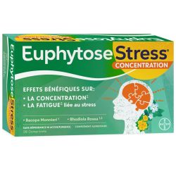Bayer Euphytose Stress Concentration 30 Comprimés
