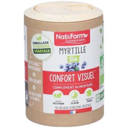 Nat&Form Myrtille Bio - Confort visuel, vision nocturne et protection antioxydante