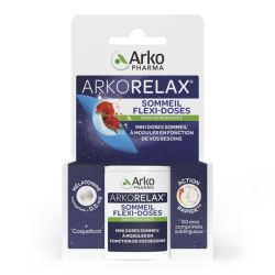 Arkopharma Arkorelax Sommeil Flexi-Doses - 60 Mini Comprimés Sublingaux