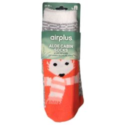 AirPlus Aloe Cabin Chaussettes Hydratantes Enfant Renard - Pointure 28-36