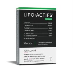 Aragan Synactifs LIPOActifs Minceur - 30 gélules