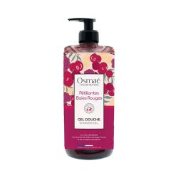 Osmaé Gel Douche Pétillantes Baies Rouges - 1L