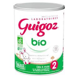 Guigoz Lait Infantile 2 Bio - Dès 6 mois - 800g