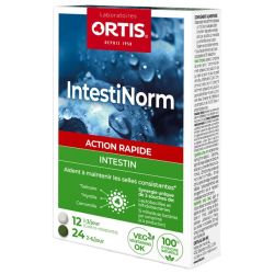 Ortis IntestiNorm - Complément Alimentaire - Soutien la Digestion - 36 Comprimés