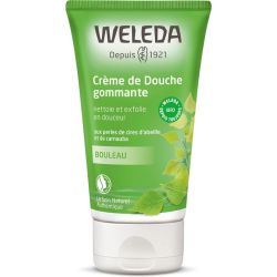 Weleda Pearl-Scrub Crème de Douche Gommante au Bouleau 150ml – Grain de peau affiné et douceur