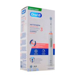 Oral-B Brosse à Dents Électrique - Nettoyage Professionnel 3 - Clean & Protect