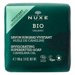 Nuxe Bio Organic Savon Surgras Vivifiant - 100g - Nettoie et purifie la peau en douceur