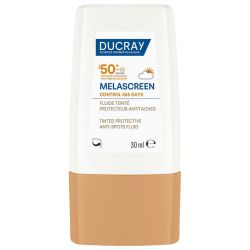 Ducray Melascreen Fluide Teinté Anti-Taches Protecteur SPF50+ - 30ml - Protège, corrige et illumine le teint