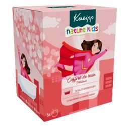 Kneipp Coffret de Bain Pétillant Super Héros - Galets Pour le Bain Pétillants - 4 galets + Coffret