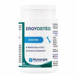 Nutergia Ergyostéo - Déminéralisation et Fragilité Osseuse - 100 Gélules