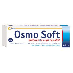 OsmoSoft Brûlures et Coups de Soleil Gel - 50g - Apaise, réhydrate et favorise la cicatrisation