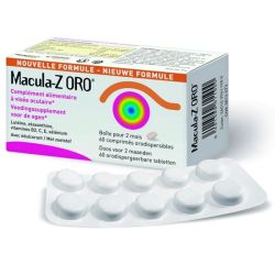 Horus Pharma Macula-Z Oro 60 Capsules - Contribue au maintien d’une vision normale