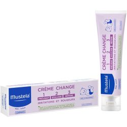 Mustela Crème Change 1 2 3 - 50 ml - Protection, soulagement et réparation du siège