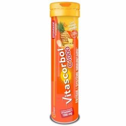 Vitascorbol Vitamine C 1000mg - 15 Comprimés Effervescents Orange/Ananas