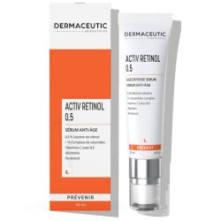 Dermaceutic Activ Retinol 0,5 Sérum Anti-Âge - 30ml - Eclat Restauré Peau Lissée