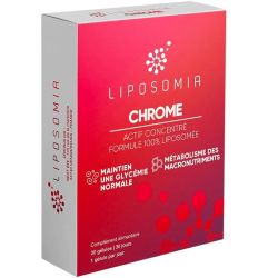 Prescription Nature Liposomia Chrome - Équilibre la Glycémie - 30 gélules