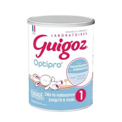 Guigoz Optipro Lait en Poudre 1ᵉʳ Âge +0m - 780g